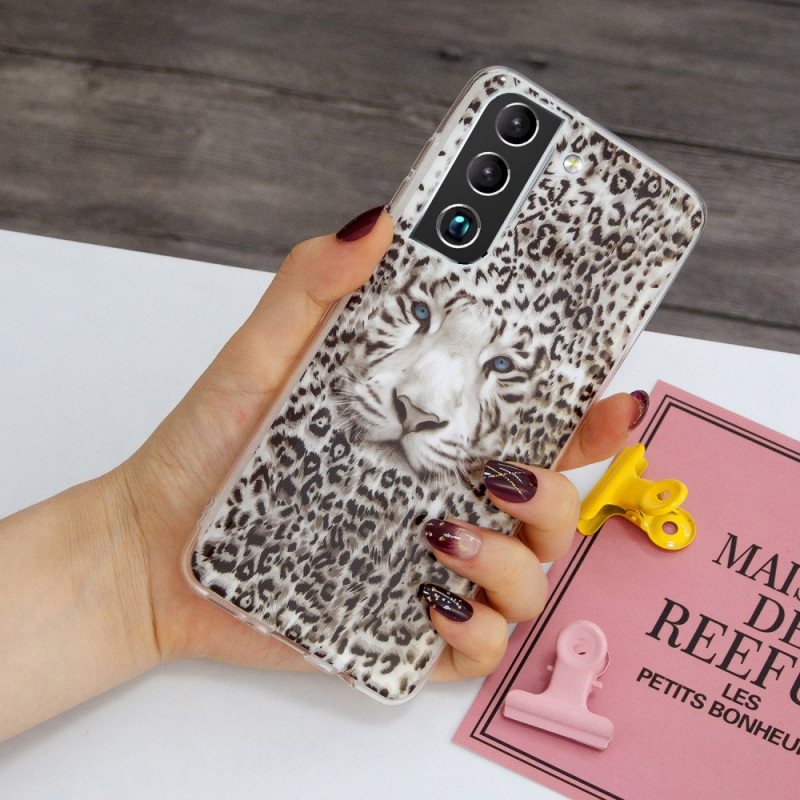 Deksel Til Samsung Galaxy S22 5G Leopard Fluorescerende