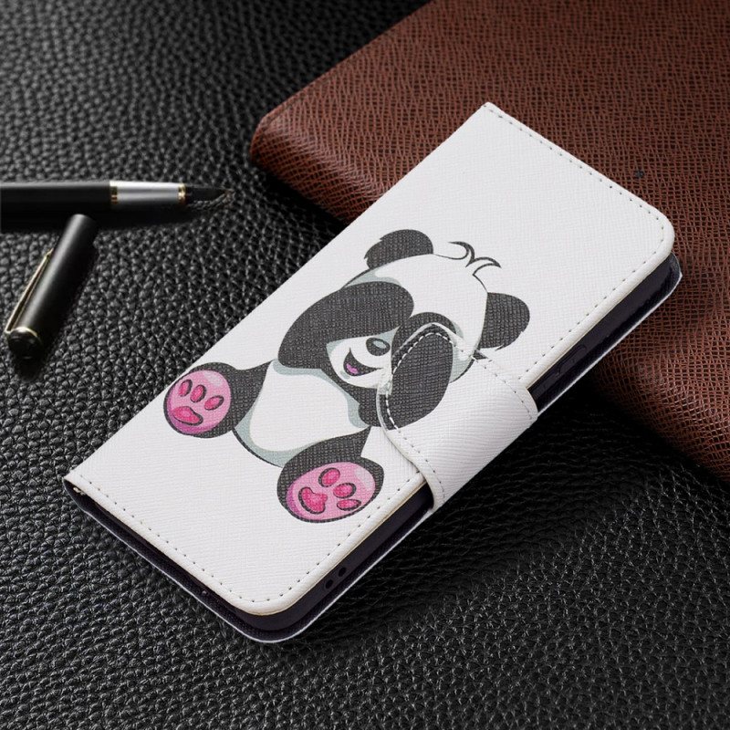 Folio Deksel Til Samsung Galaxy S22 5G Panda Moro