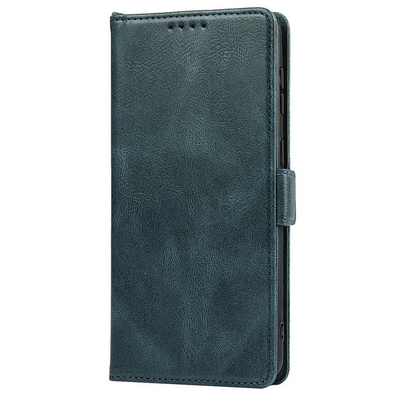 Folio Deksel Til Samsung Galaxy S22 5G Style Leather Rfid-teknologi