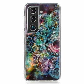 Mobildeksel Til Samsung Galaxy S22 5G Fluorescerende Blomsterserie