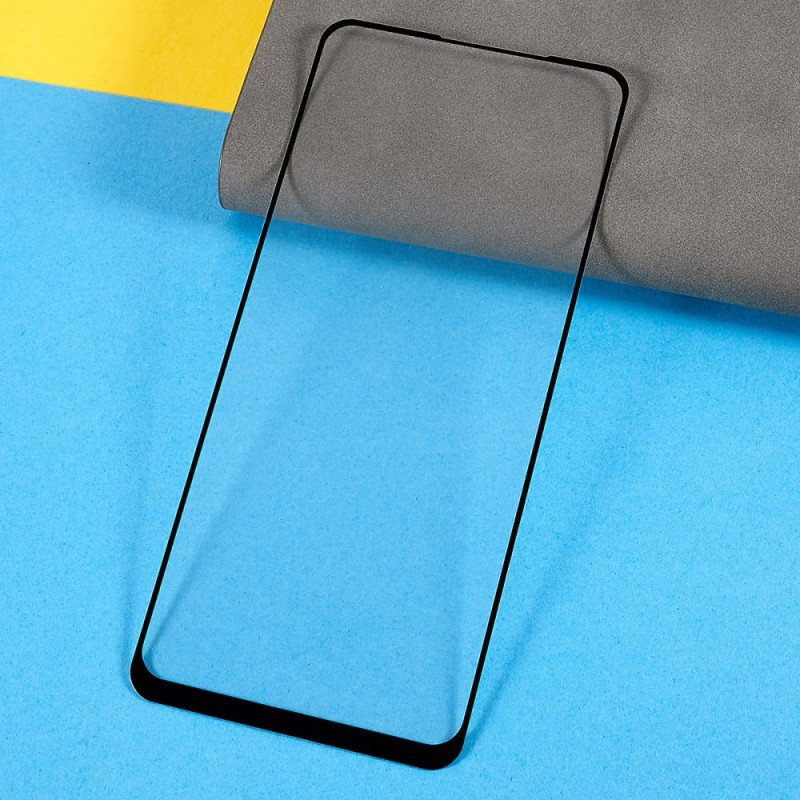 Black Contour Herdet Glass Beskyttelse For Oppo Reno 8 Lite