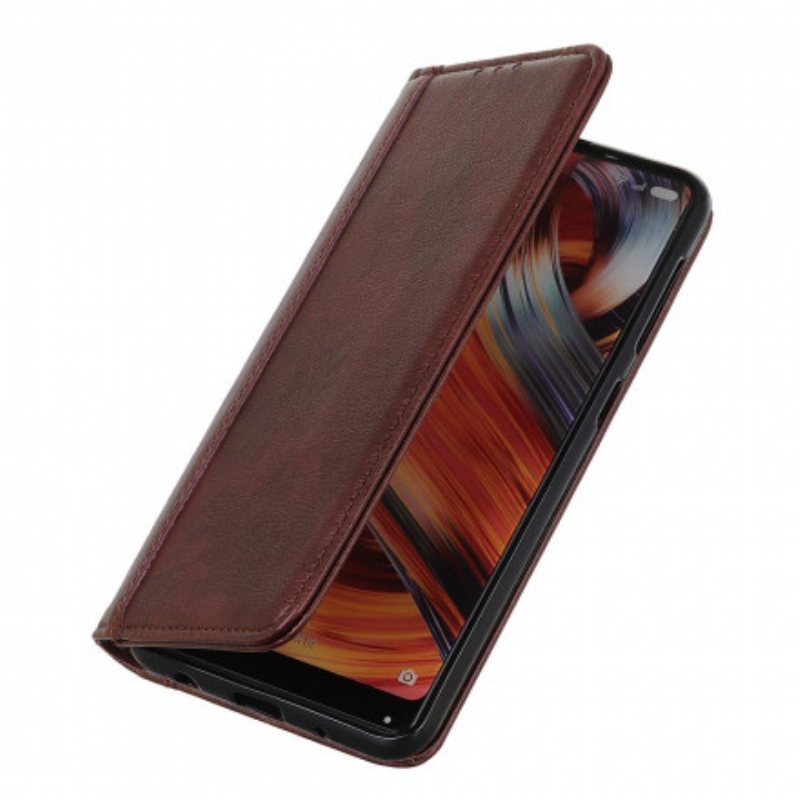 Beskyttelse Deksel Til Samsung Galaxy A22 Folio Deksel Litchi Split Leather-versjon