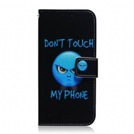 Folio Deksel Til Samsung Galaxy A71 Emoji-telefon