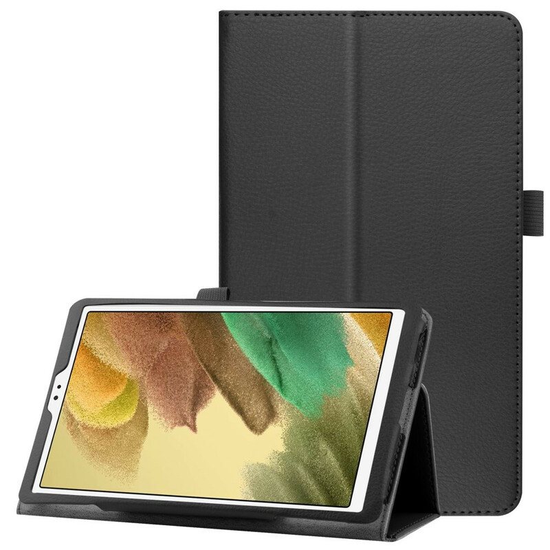 Etui Til Samsung Galaxy Tab A7 Lite 2 Litchi Kunstskinnklaffer