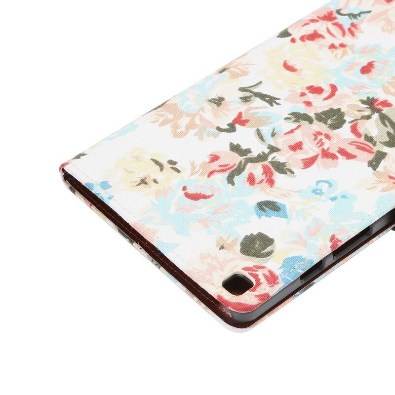 Folio Deksel Til Samsung Galaxy Tab A7 Lite Liberty Blomster