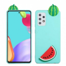 Deksel Til Samsung Galaxy A53 5G 3d Vannmelon