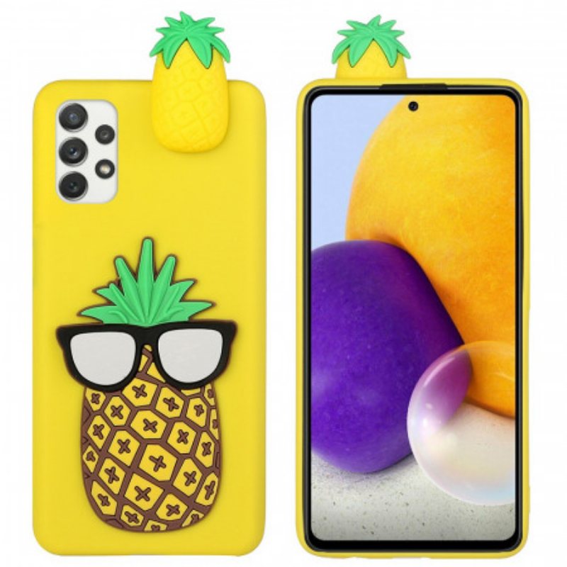 Deksel Til Samsung Galaxy A53 5G Ananas 3d-briller