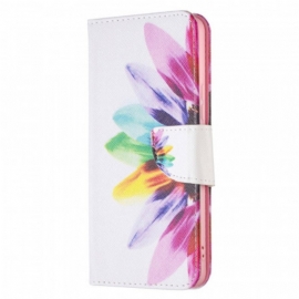 Folio Deksel Til Samsung Galaxy A53 5G Akvarell Blomst