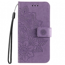 Folio Deksel Til Samsung Galaxy A53 5G Blomstermandala