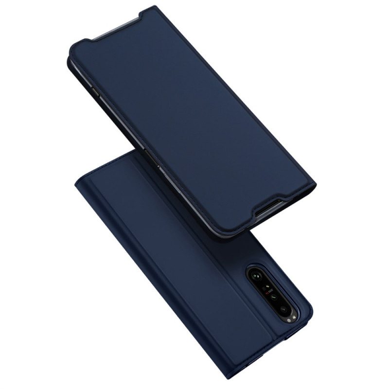 Beskyttelse Deksel Til Sony Xperia 1 IV Folio Deksel Skin Pro Series Dux Ducis