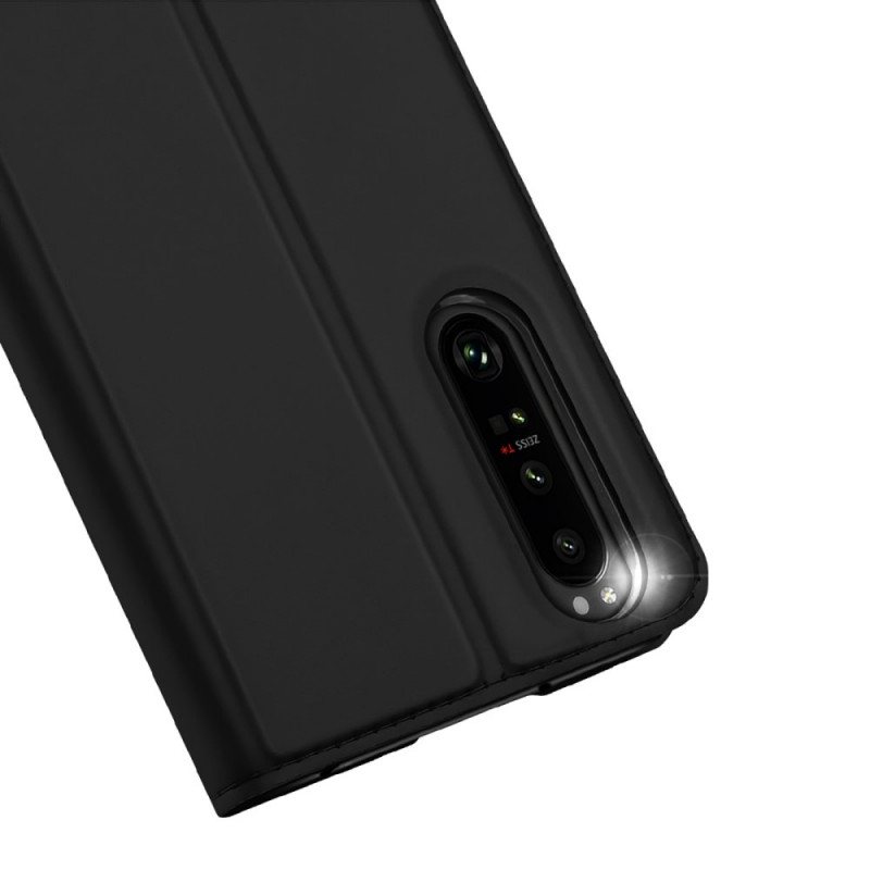 Beskyttelse Deksel Til Sony Xperia 1 IV Folio Deksel Skin Pro Series Dux Ducis