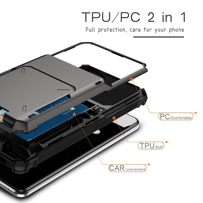 Deksel Til Samsung Galaxy S21 FE Flip Style Kortholder