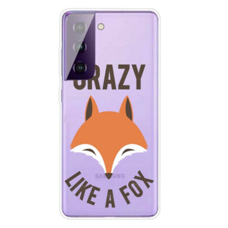 Deksel Til Samsung Galaxy S21 FE Fox / Crazy Like A Fox