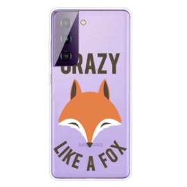 Deksel Til Samsung Galaxy S21 FE Fox / Crazy Like A Fox