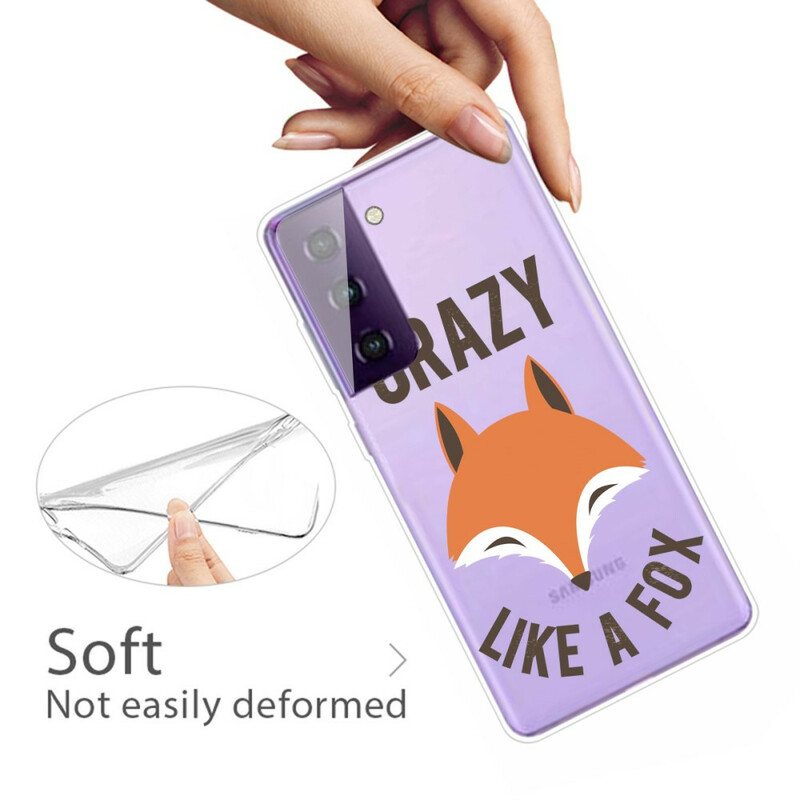 Deksel Til Samsung Galaxy S21 FE Fox / Crazy Like A Fox