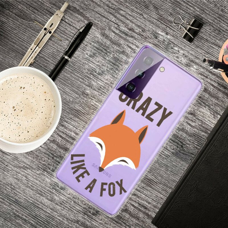 Deksel Til Samsung Galaxy S21 FE Fox / Crazy Like A Fox