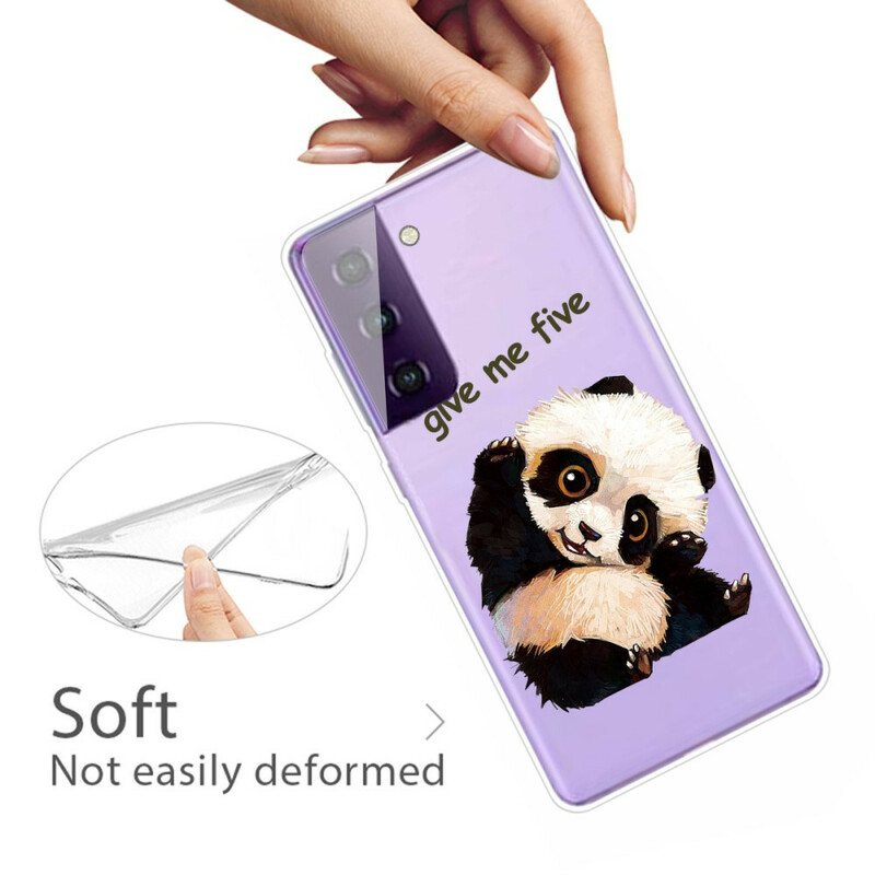 Deksel Til Samsung Galaxy S21 FE Panda Gi Meg Fem