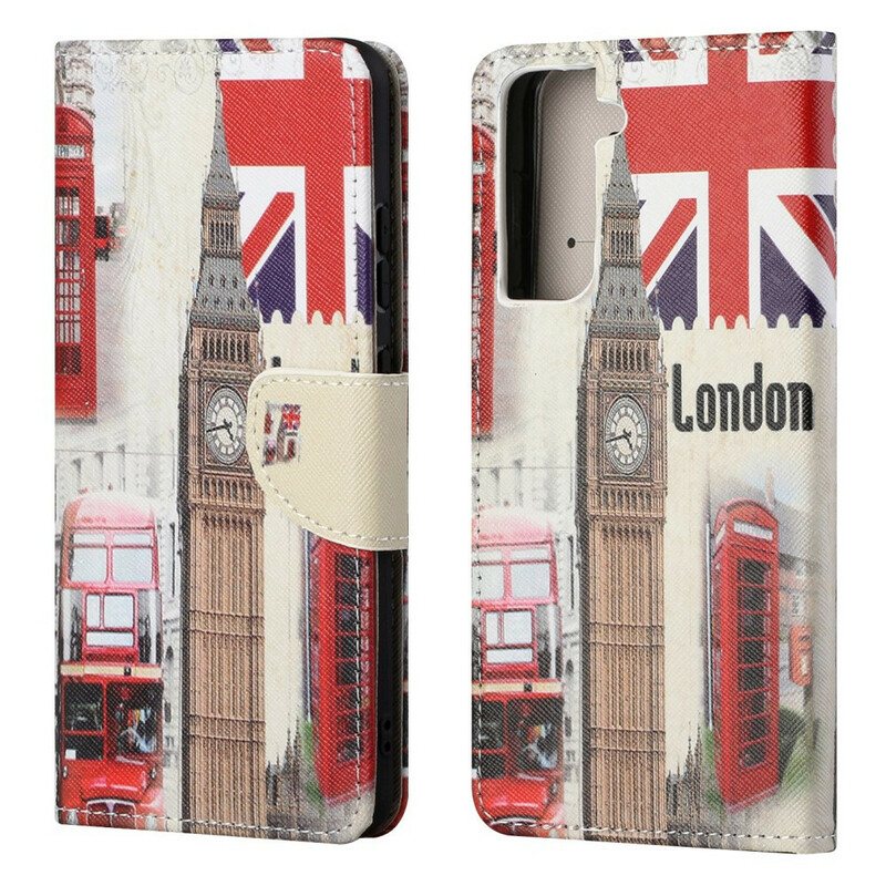 Folio Deksel Til Samsung Galaxy S21 FE Livet I London