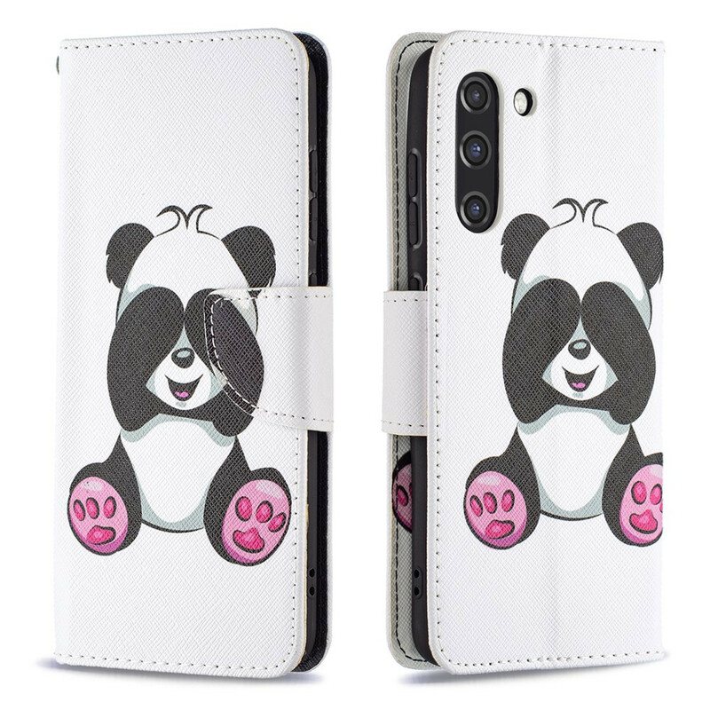 Folio Deksel Til Samsung Galaxy S21 FE Panda Moro