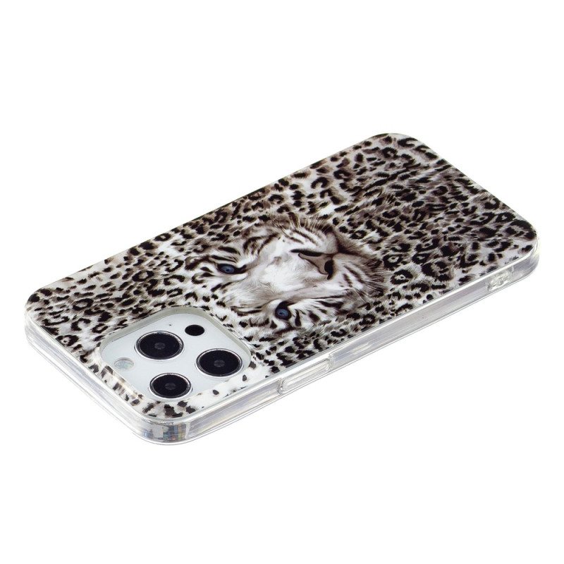 Deksel Til iPhone 15 Pro Max Fluorescerende Leopard