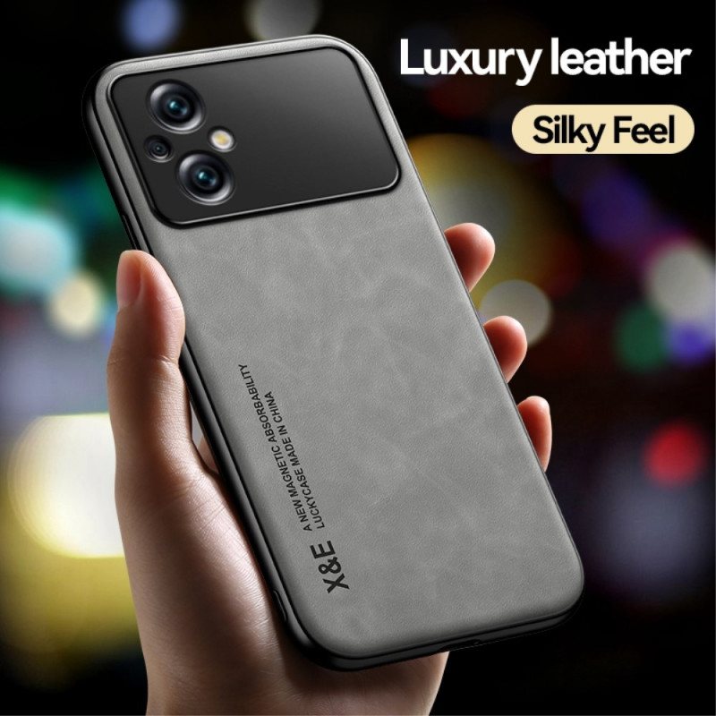 Deksel Til Poco M5 X&e Leather Effect Leather