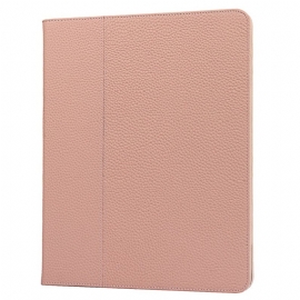 Etui Til iPad Pro 12.9" (2020) Ekte Litchi-skinn