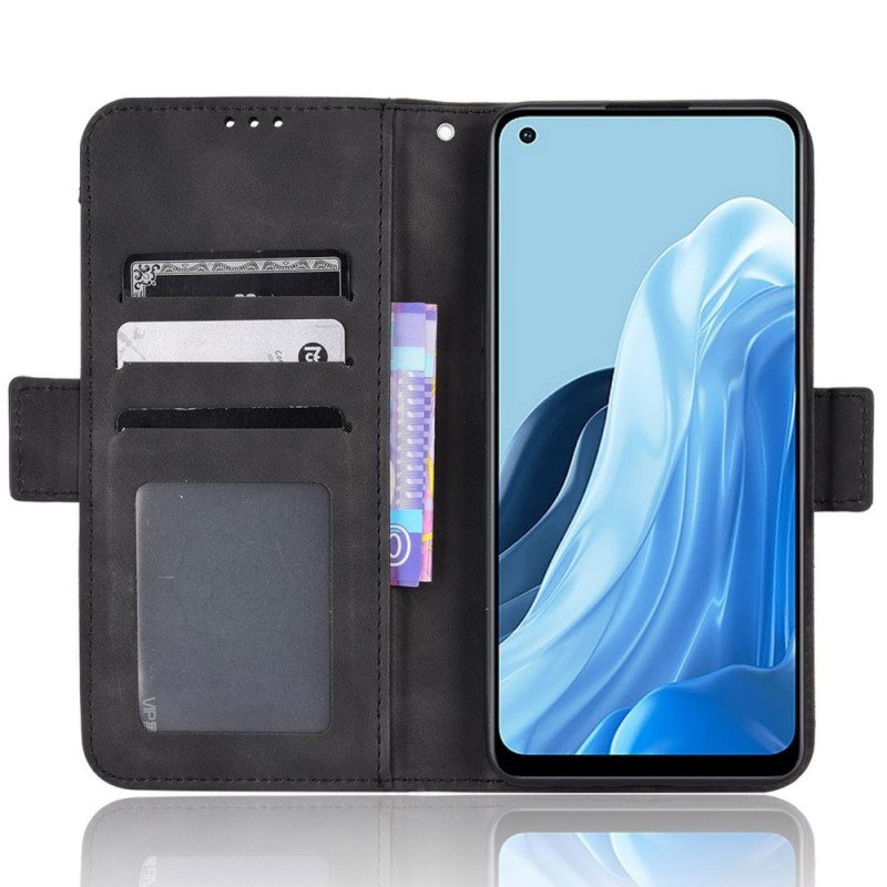 Folio Deksel Til Oppo Reno 7 Multi-card Premier Class