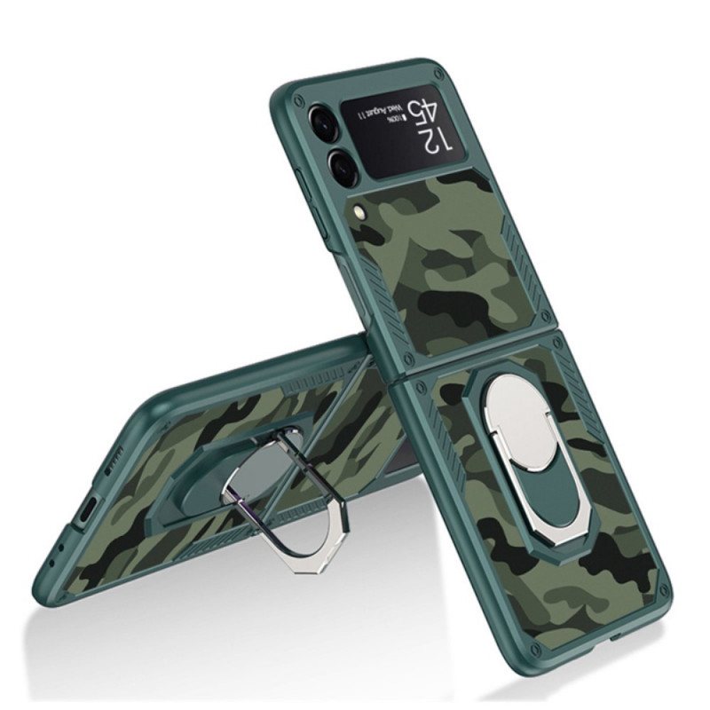 Deksel Til Samsung Galaxy Z Flip 3 5G Folio Deksel Gkk Camo Support Ring