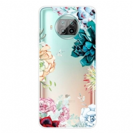 Deksel Til Xiaomi Mi 10T Lite Akvarell Blomster