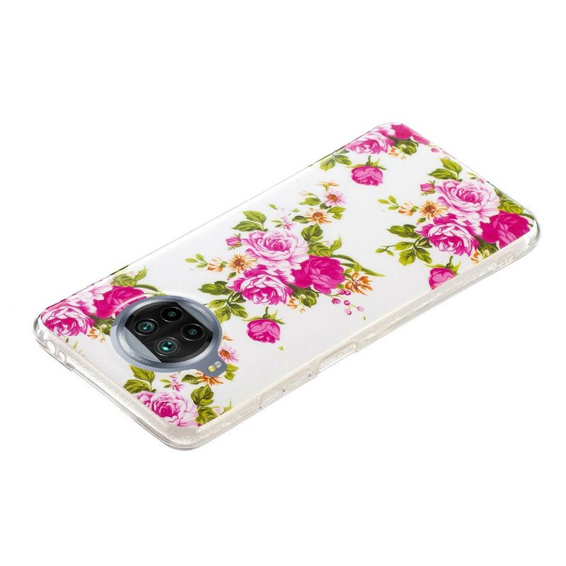 Deksel Til Xiaomi Mi 10T Lite Neon Liberty-blomster