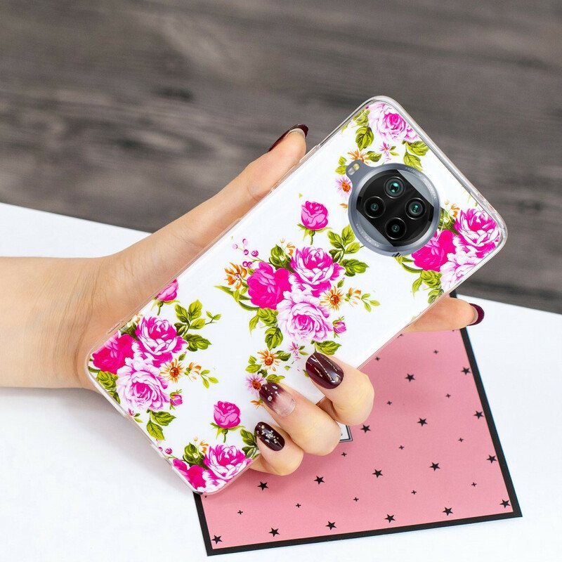 Deksel Til Xiaomi Mi 10T Lite Neon Liberty-blomster