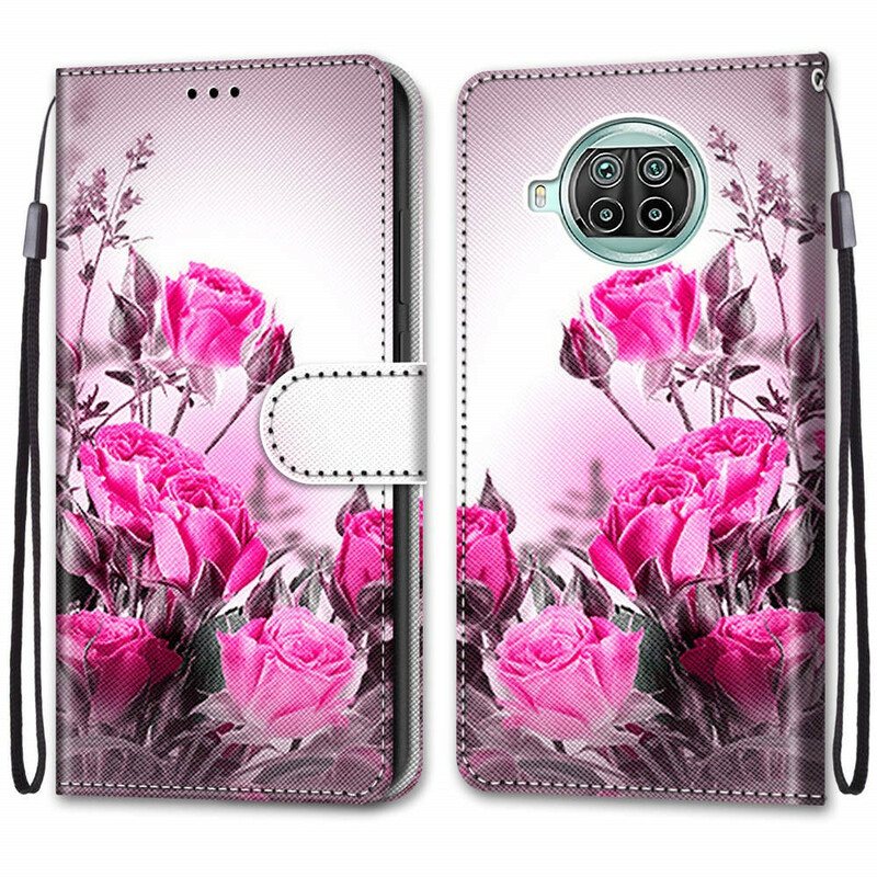 Folio Deksel Til Xiaomi Mi 10T Lite Bare Blomster