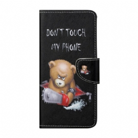 Folio Deksel Til Xiaomi Mi 10T Lite Farlig Bjørn