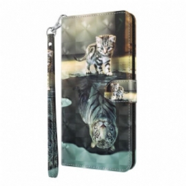 Folio Deksel Til Xiaomi Mi 10T Lite Lys Spot Ernest The Tiger