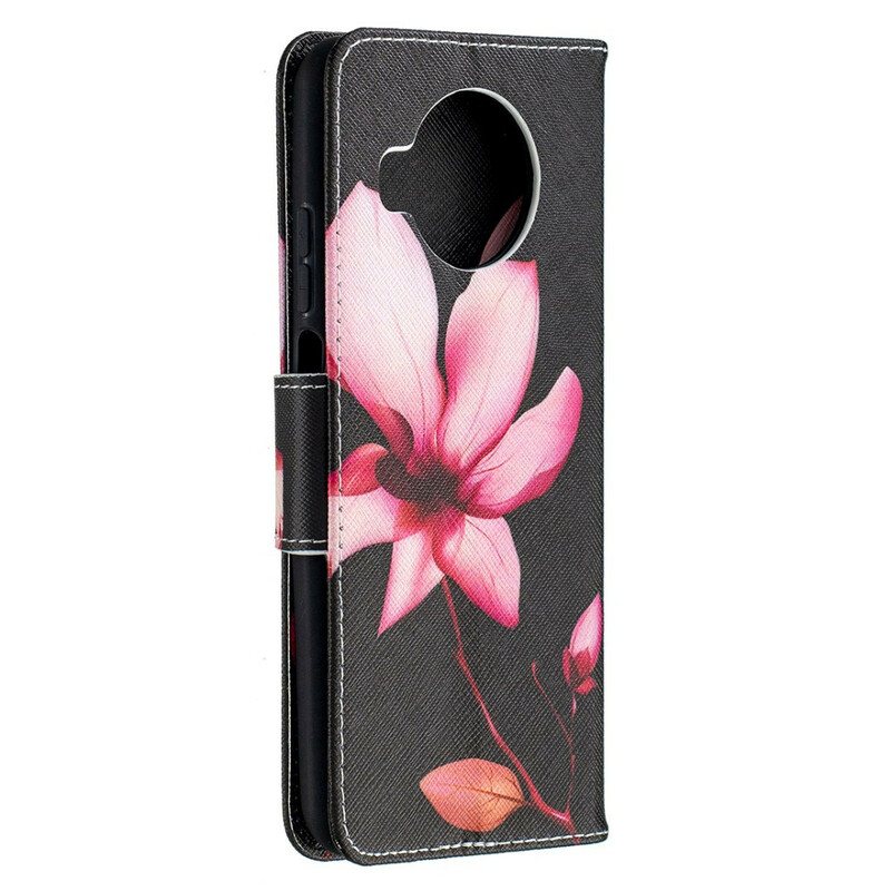 Lærdeksel Til Xiaomi Mi 10T Lite Rosa Blomst