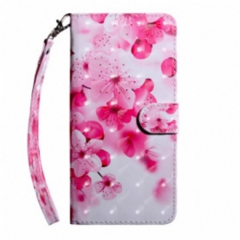 Lærdeksel Til Xiaomi Mi 10T Lite Rosa Blomster