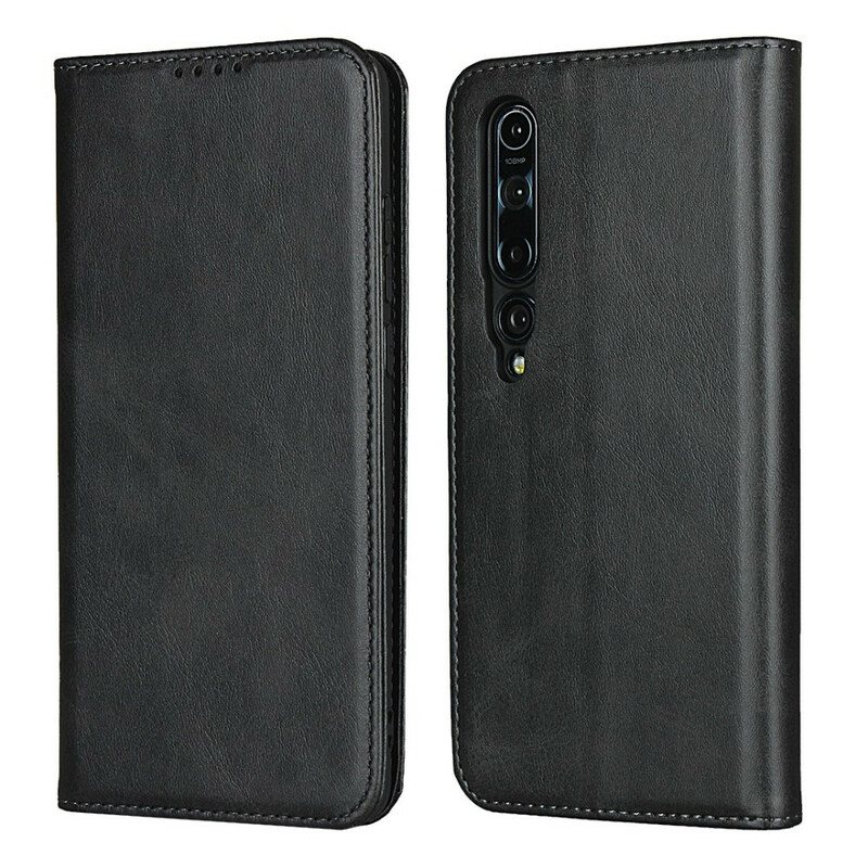 Beskyttelse Deksel Til Xiaomi Mi 10 / 10 Pro Folio Deksel Elegance Split Leather