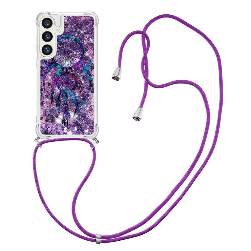 Deksel Samsung Galaxy S24 5g Mobildeksel Sequined Cord Fun Series