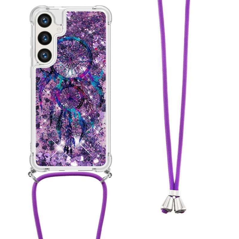 Deksel Samsung Galaxy S24 5g Mobildeksel Sequined Cord Fun Series