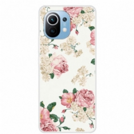 Deksel Til Xiaomi Mi 11 (5G) Liberty Blomster