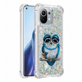 Deksel Til Xiaomi Mi 11 (5G) Miss Owl Paljetter