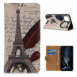 Folio Deksel Til Xiaomi Mi 11 (5G) Poetens Eiffeltårn