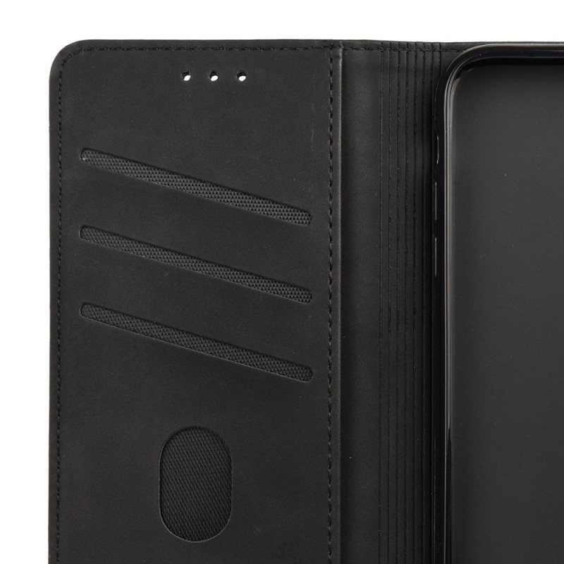 Beskyttelse Deksel Til Moto G51 5G Folio Deksel Tofarget Business Leather Effect