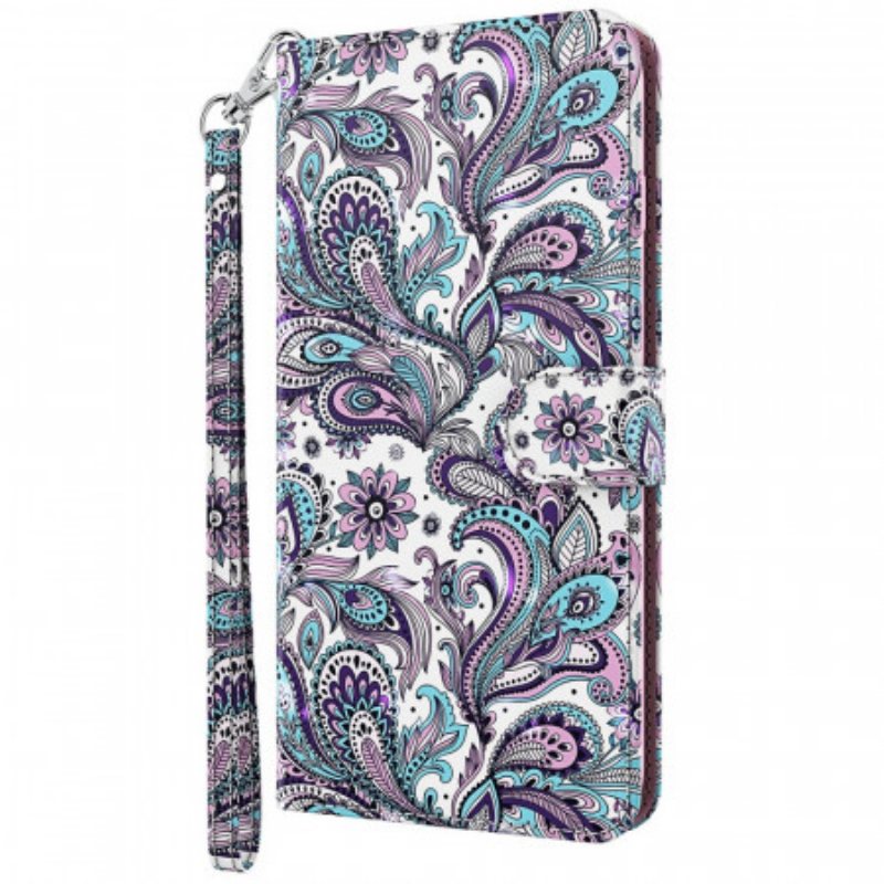 Folio Deksel Til Moto G51 5G Paisley