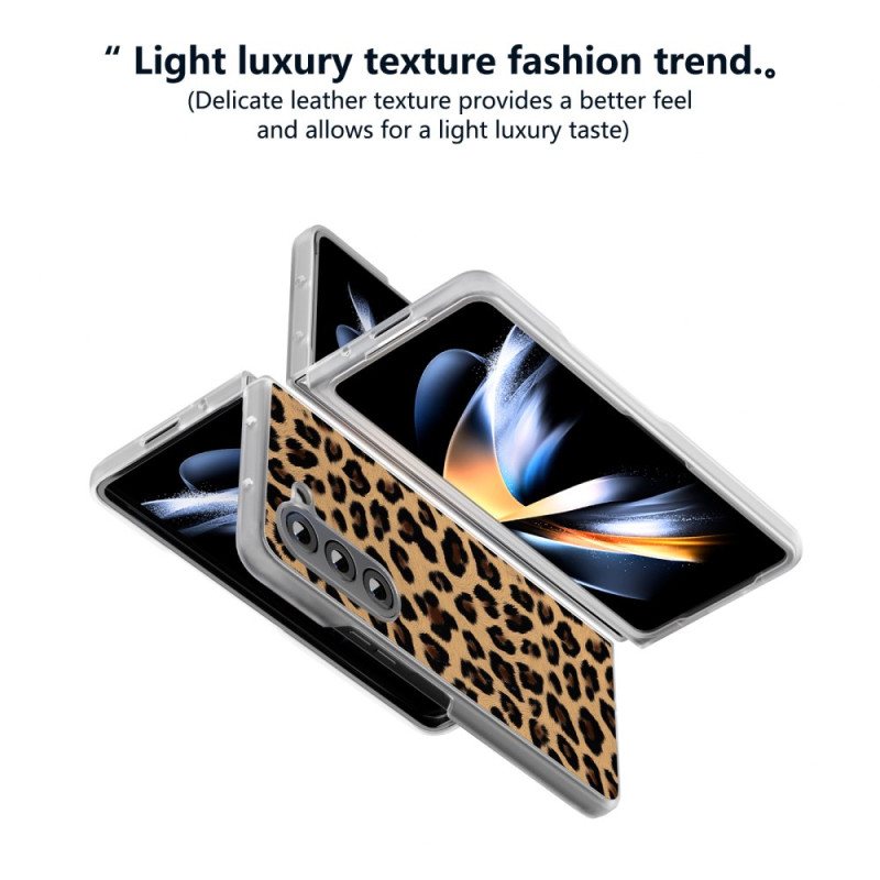 Deksel Til Samsung Galaxy Z Fold 6 Leopardstil