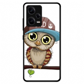 Deksel Til Xiaomi Redmi Note 12 Pro Bad Owl Herdet Glass
