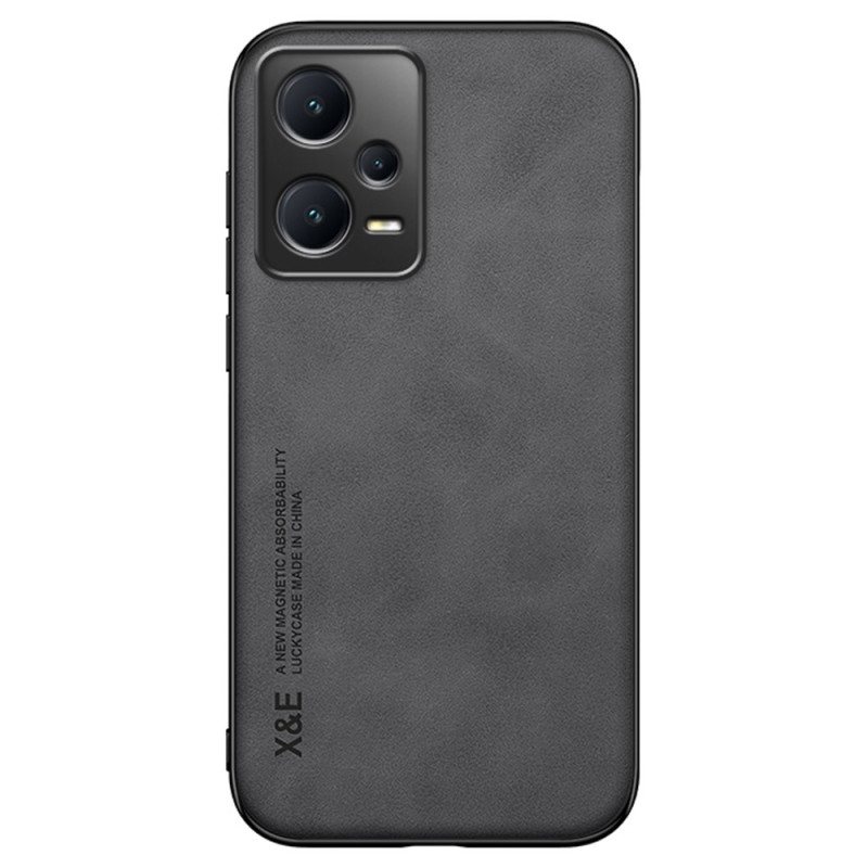 Mobildeksel Til Xiaomi Redmi Note 12 Pro X&e Leather Effect Leather