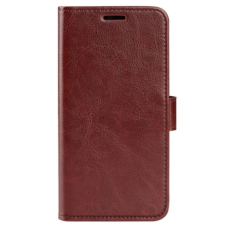 Folio Deksel Til Samsung Galaxy S23 5G Vintage Skinneffekt