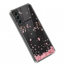 Mobildeksel Til Samsung Galaxy S23 5G Sømløse Rosa Blomster