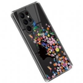 Deksel Til Samsung Galaxy S23 Ultra 5G Blomsterhode